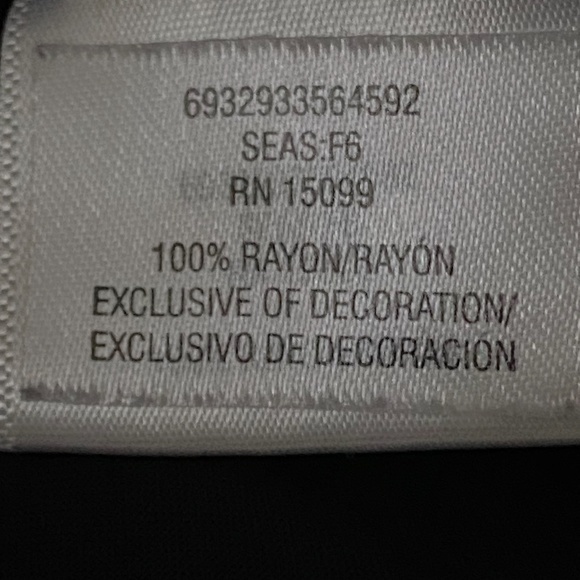 Bongo Draped Neckline Black/White Dress Juniors‎ L - Picture 14 of 14